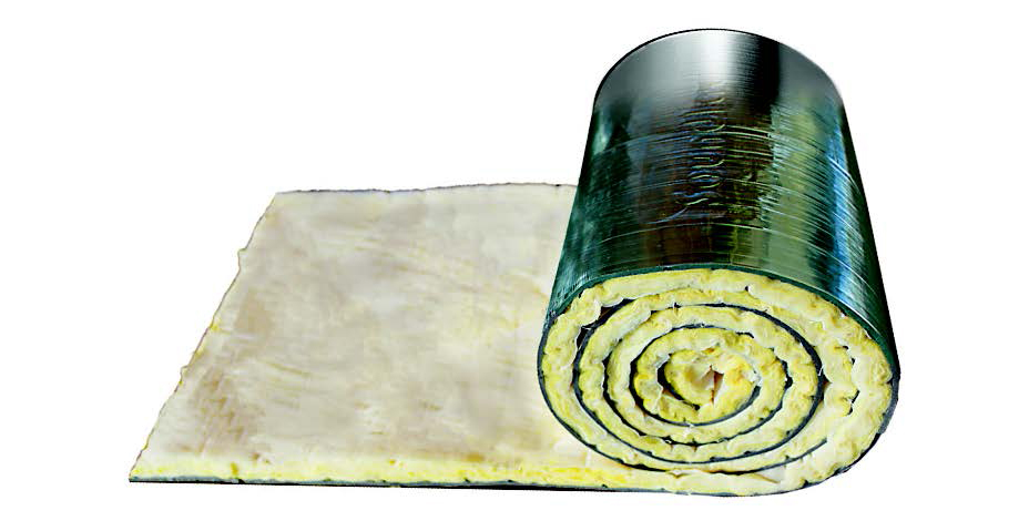 Soundlag GW Glass Wool Pipe and Duct Lagging Now Available at Quietco Canada Soundproofing Materials Canada Acoustic Lagging Canada Acoustic Pipe Lagging MLV Acoustic Pipe Insulation